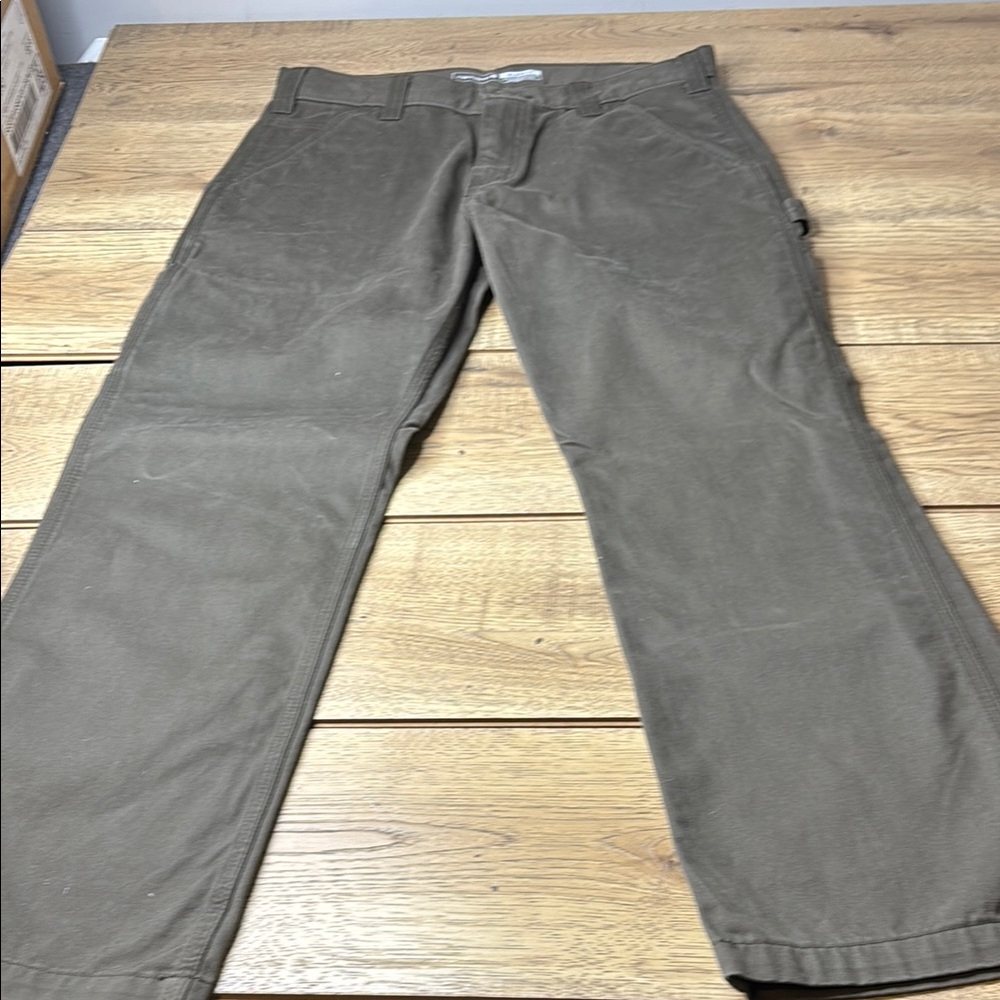 Carhartt Brown Cargo Pants Durable Workwear